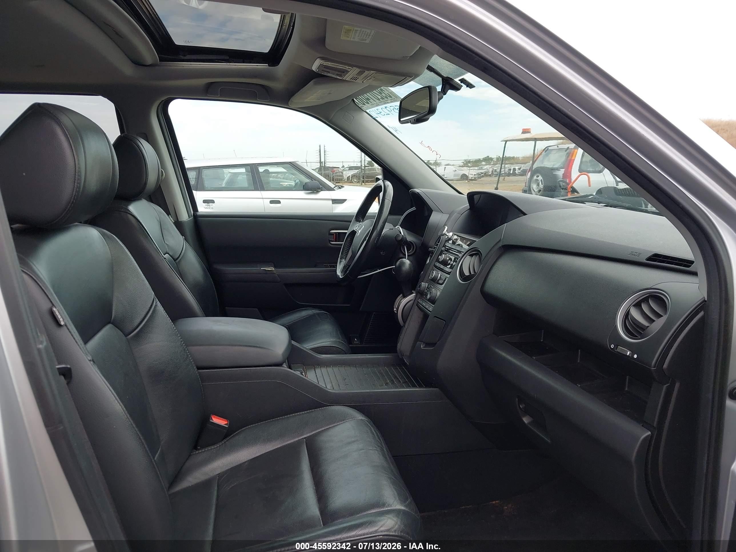 2014 Honda Pilot Ex-l Серебряный vin: 5FNYF4H53EB029087