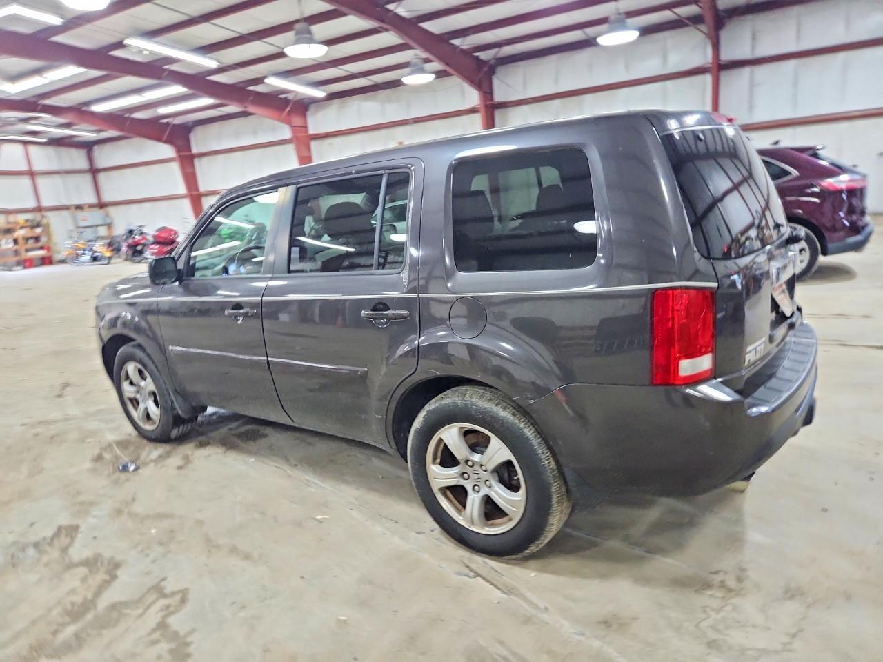 2014 Honda Pilot Exl Gray vin: 5FNYF4H53EB047492