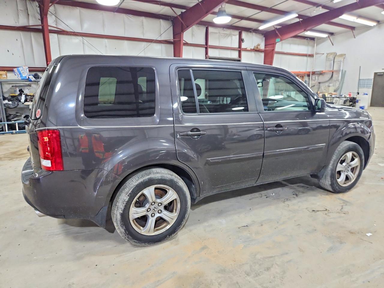 2014 Honda Pilot Exl Gray vin: 5FNYF4H53EB047492