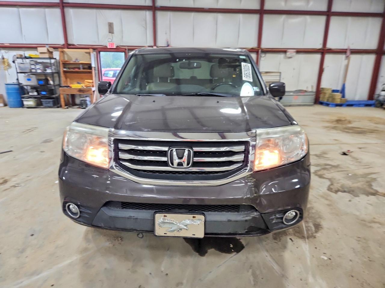 2014 Honda Pilot Exl Gray vin: 5FNYF4H53EB047492