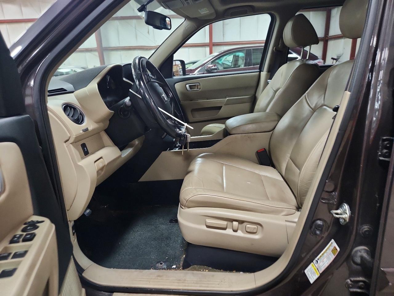 2014 Honda Pilot Exl Gray vin: 5FNYF4H53EB047492