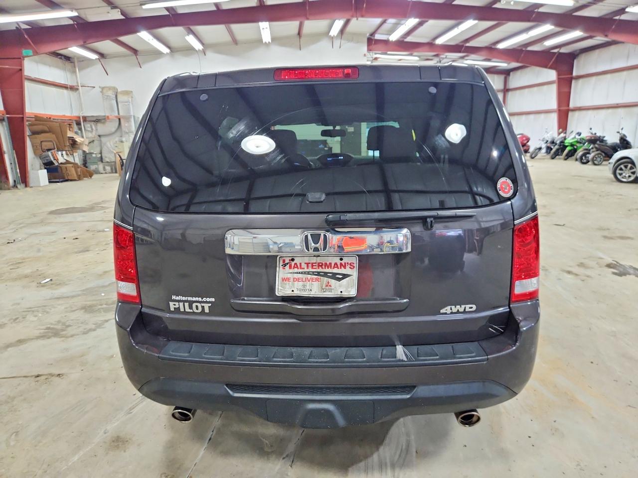 2014 Honda Pilot Exl Gray vin: 5FNYF4H53EB047492