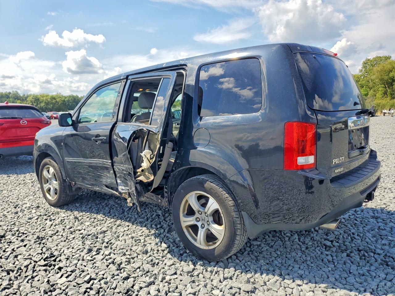 2014 Honda Pilot Exl Black vin: 5FNYF4H53EB054152
