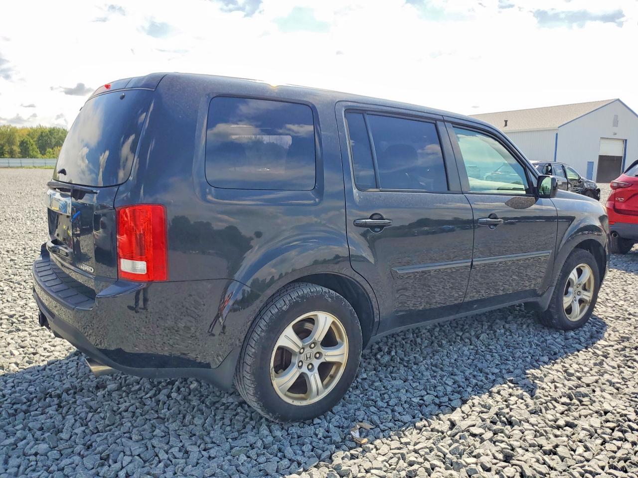 2014 Honda Pilot Exl Black vin: 5FNYF4H53EB054152