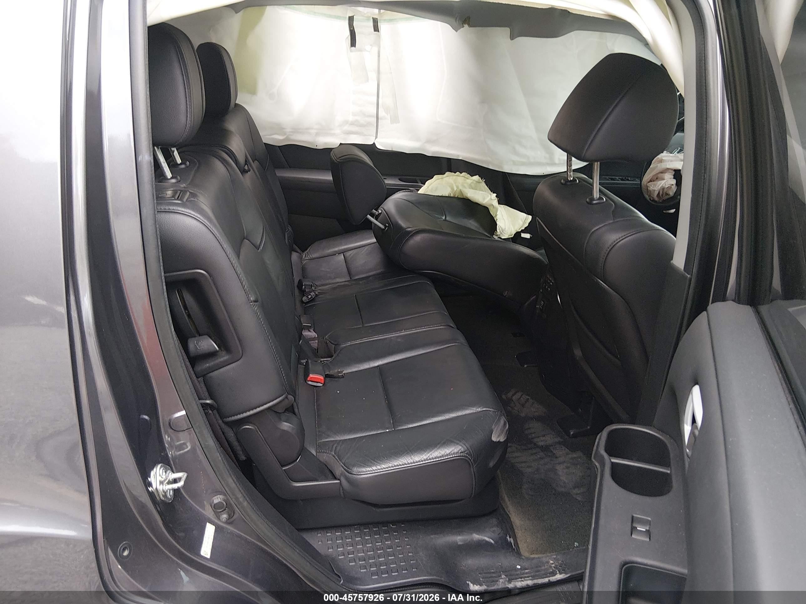 2015 Honda Pilot Ex-l Gray vin: 5FNYF4H53FB020178