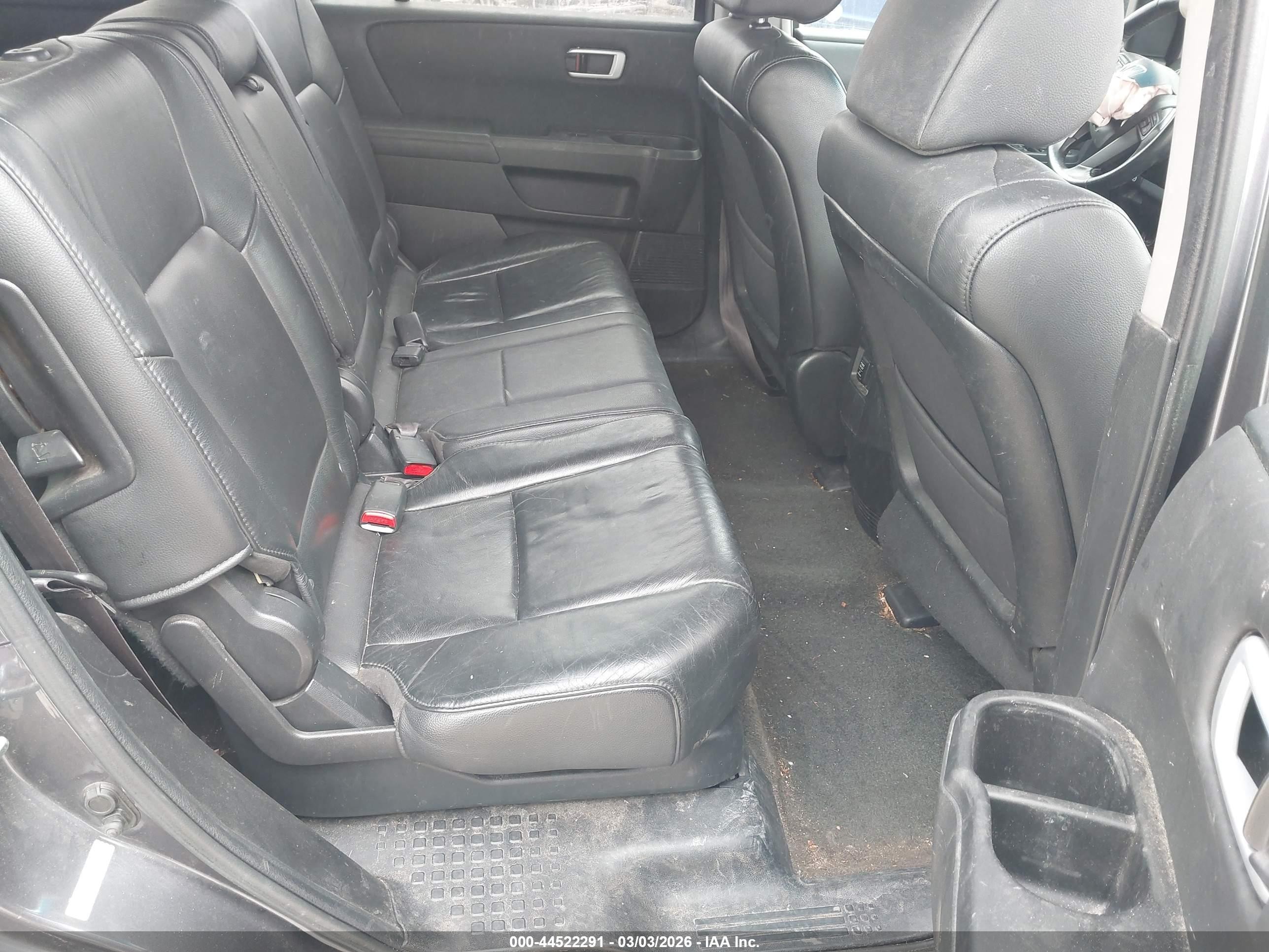 2015 Honda Pilot Ex-l Gray vin: 5FNYF4H53FB034128