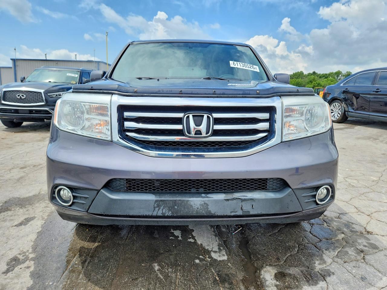 2015 Honda Pilot Exl Gray vin: 5FNYF4H53FB041807