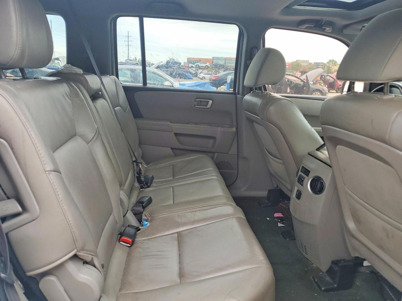 2015 Honda Pilot Exl White vin: 5FNYF4H53FB047753
