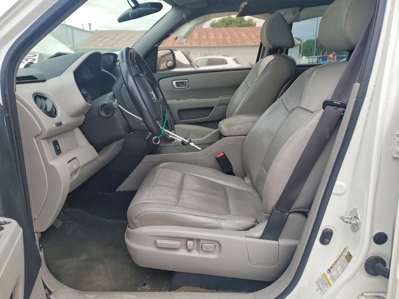 2015 Honda Pilot Exl White vin: 5FNYF4H53FB047753