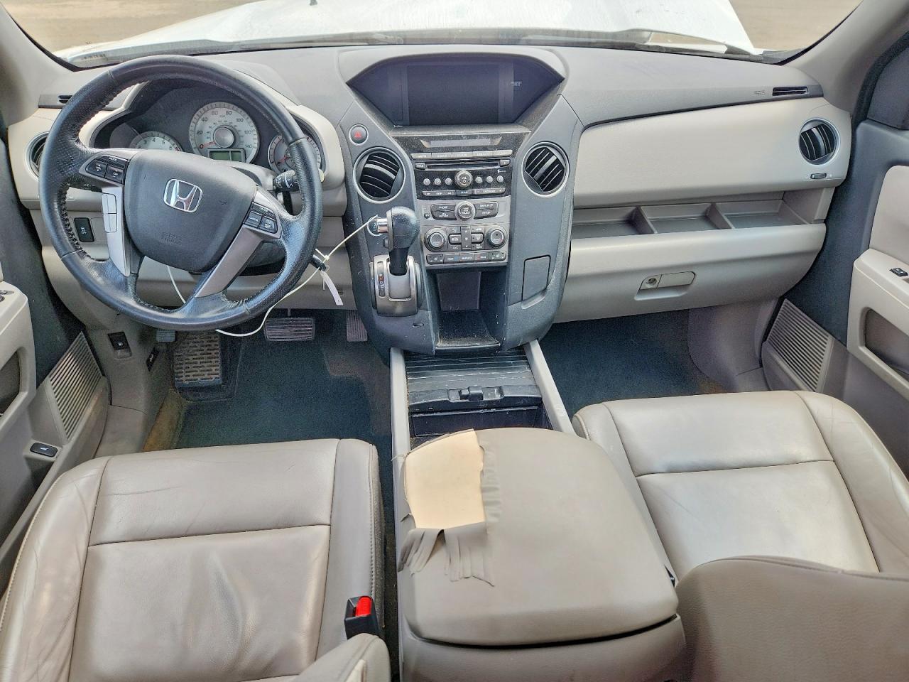 2015 Honda Pilot Exl White vin: 5FNYF4H53FB061202