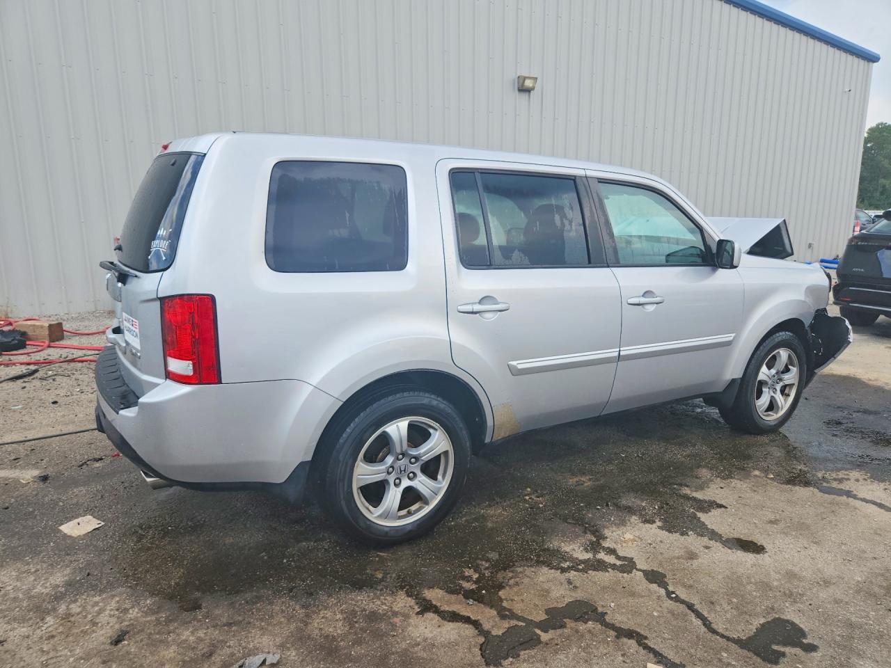 2015 Honda Pilot Exl Silver vin: 5FNYF4H53FB070188