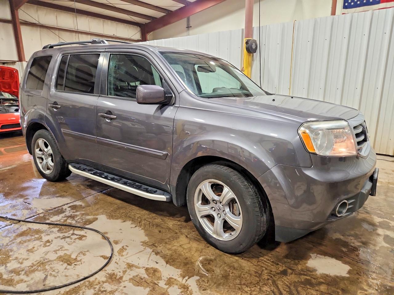 2015 Honda Pilot Exl Gray vin: 5FNYF4H53FB076752