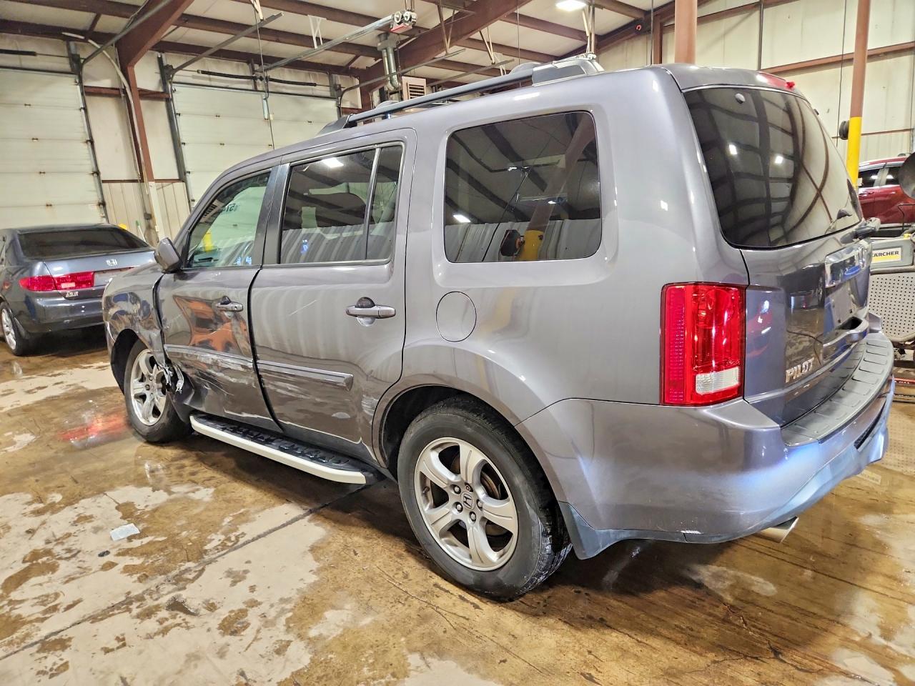2015 Honda Pilot Exl Gray vin: 5FNYF4H53FB076752