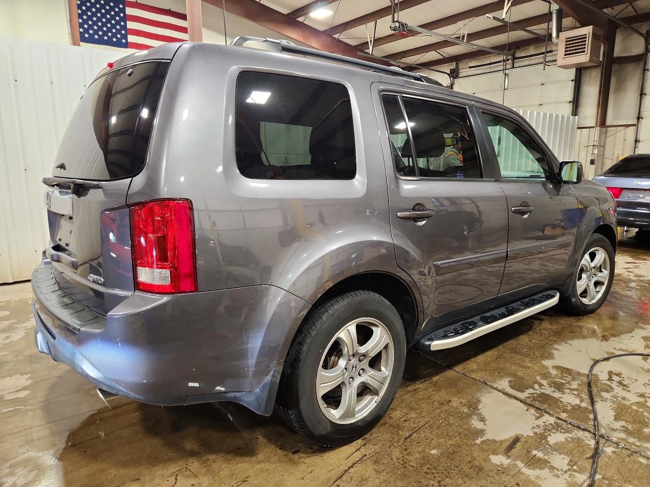 2015 Honda Pilot Exl Gray vin: 5FNYF4H53FB076752