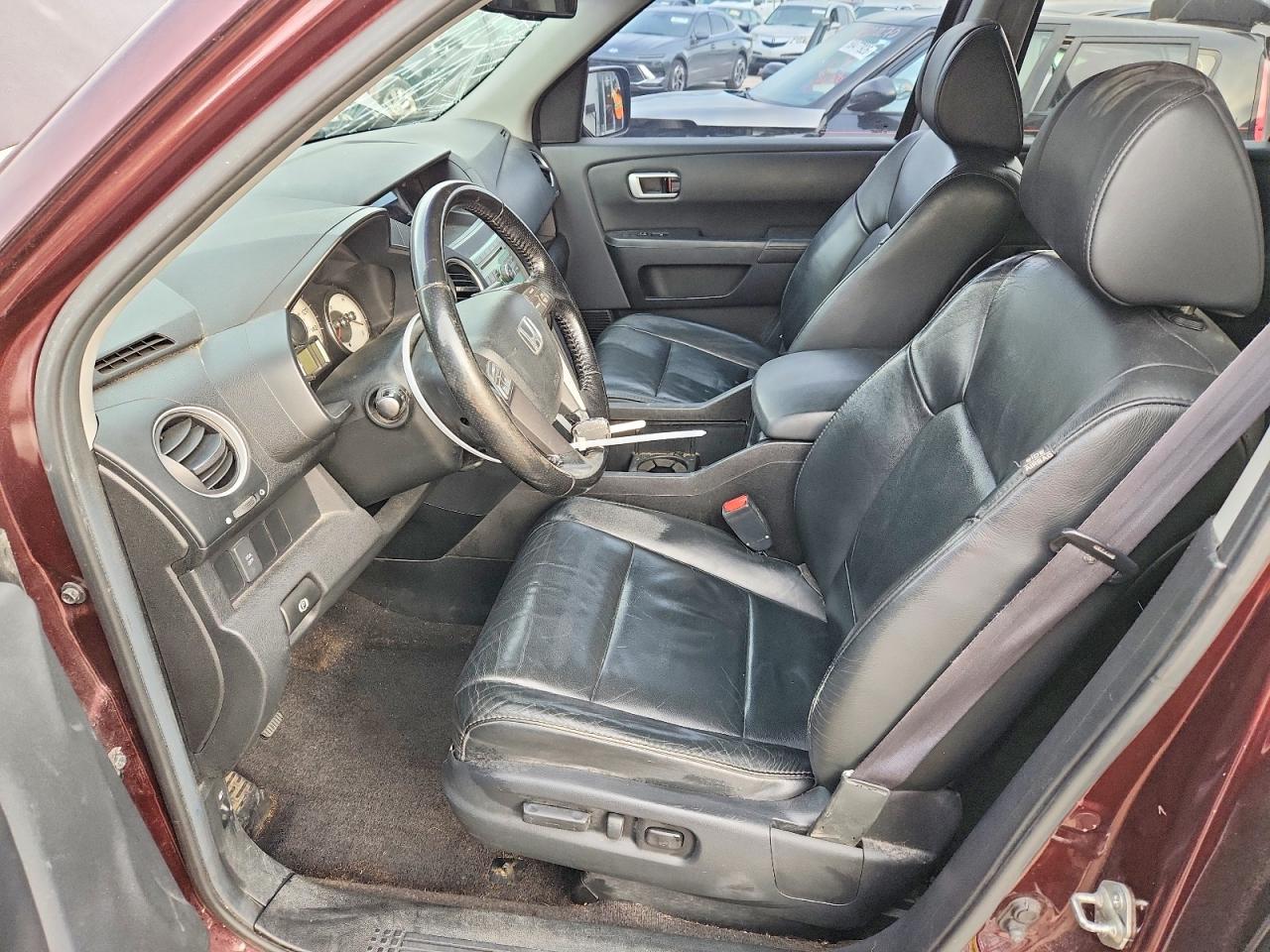 2010 Honda Pilot Exl Бордовый vin: 5FNYF4H54AB001261