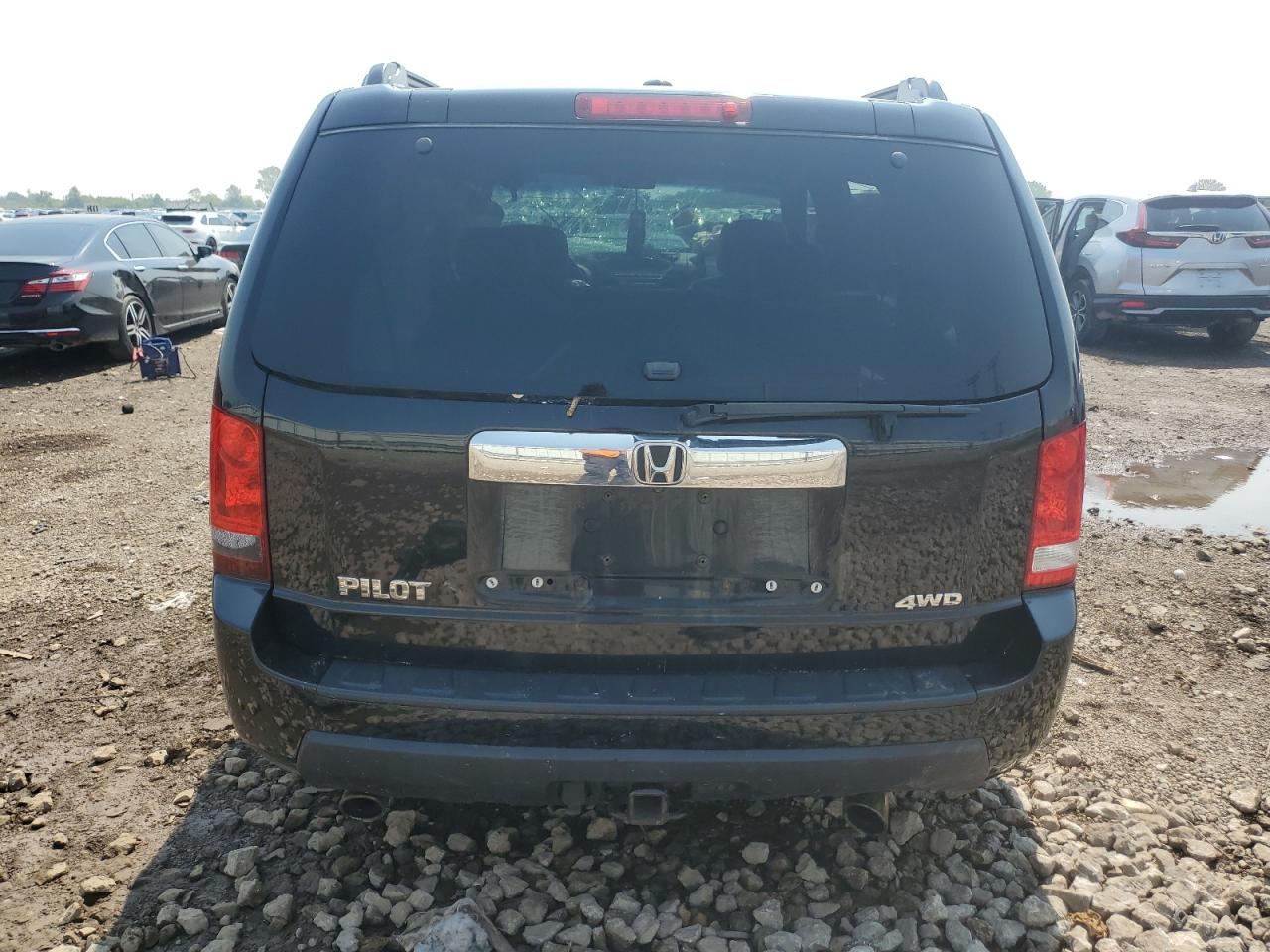2010 Honda Pilot Exl Черный vin: 5FNYF4H54AB019775