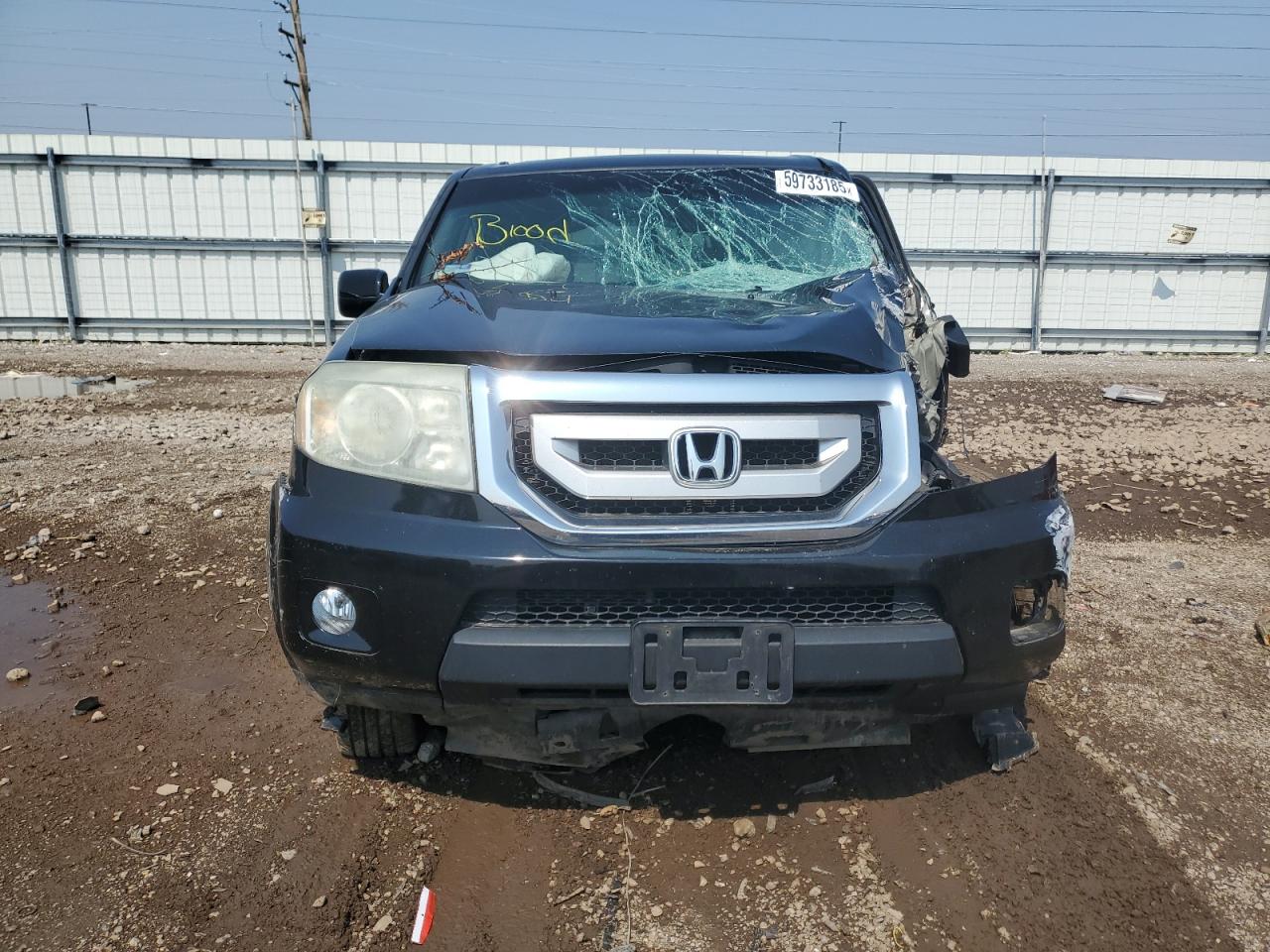 2010 Honda Pilot Exl Черный vin: 5FNYF4H54AB019775