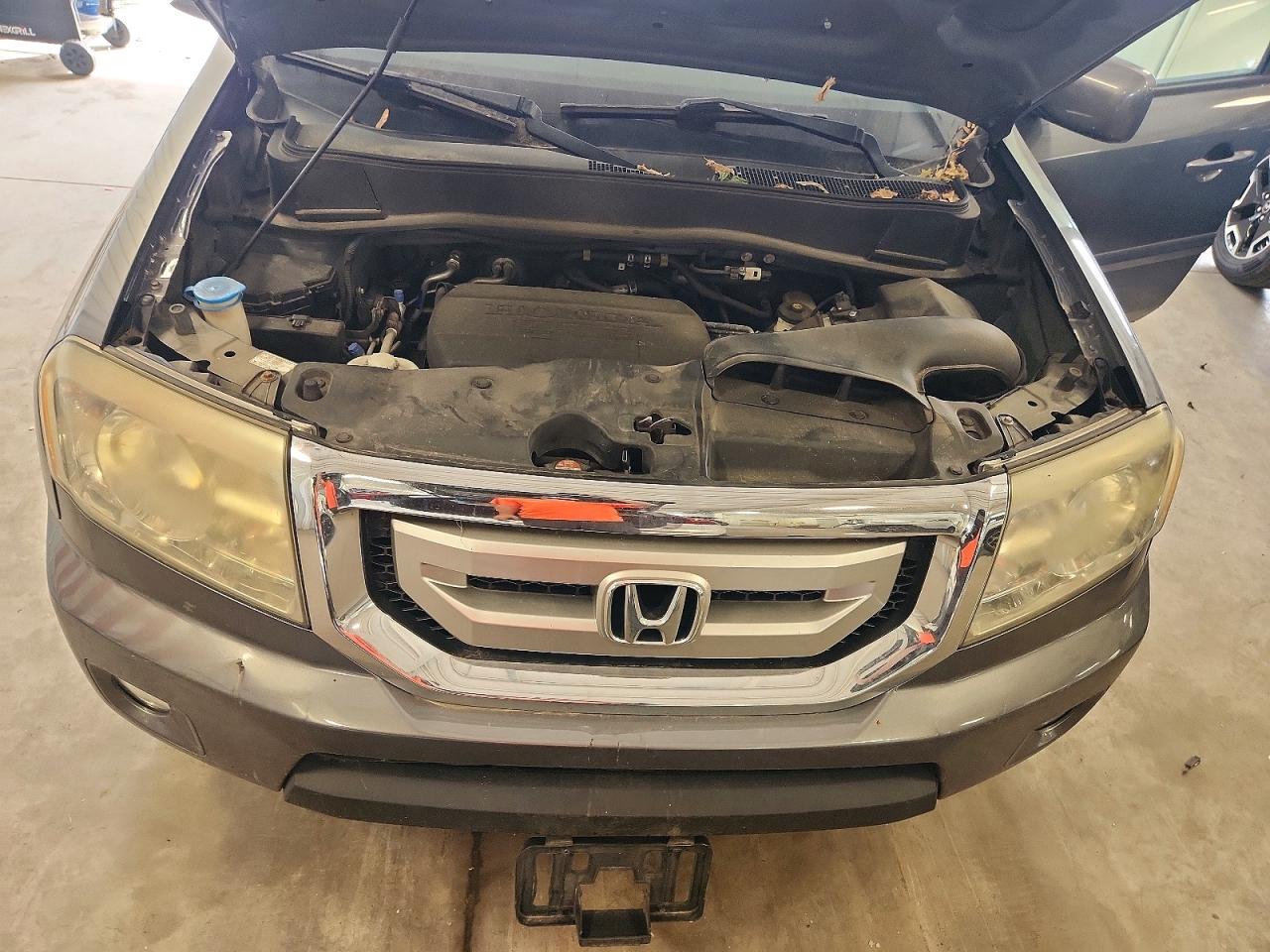 2011 Honda Pilot Exl Gray vin: 5FNYF4H54BB009328