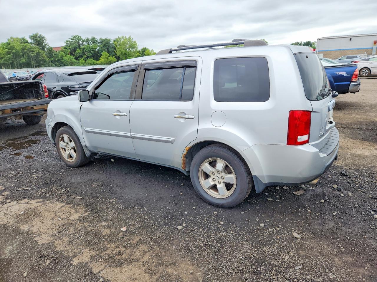 2011 Honda Pilot Exl Серебряный vin: 5FNYF4H54BB017736