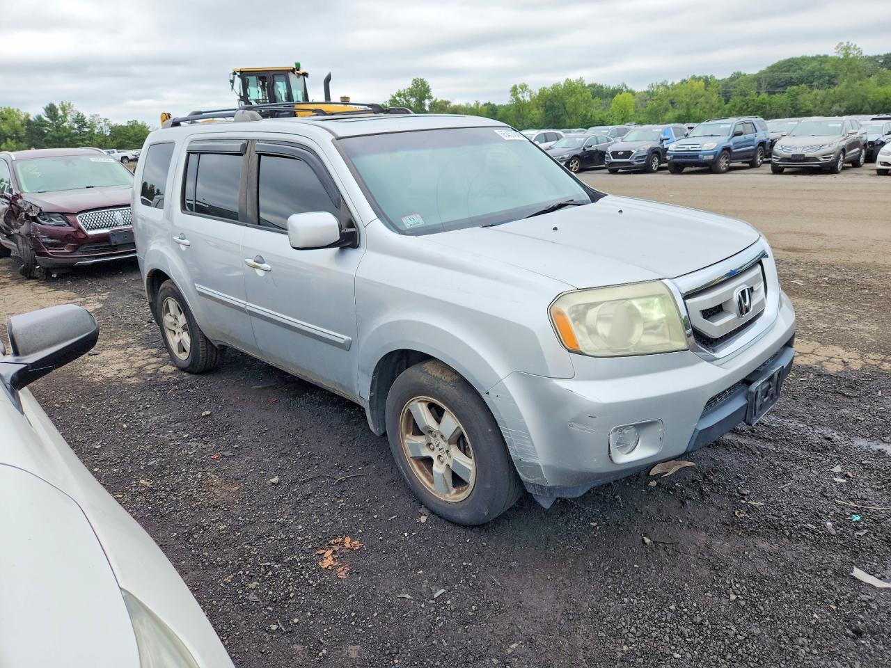2011 Honda Pilot Exl Серебряный vin: 5FNYF4H54BB017736