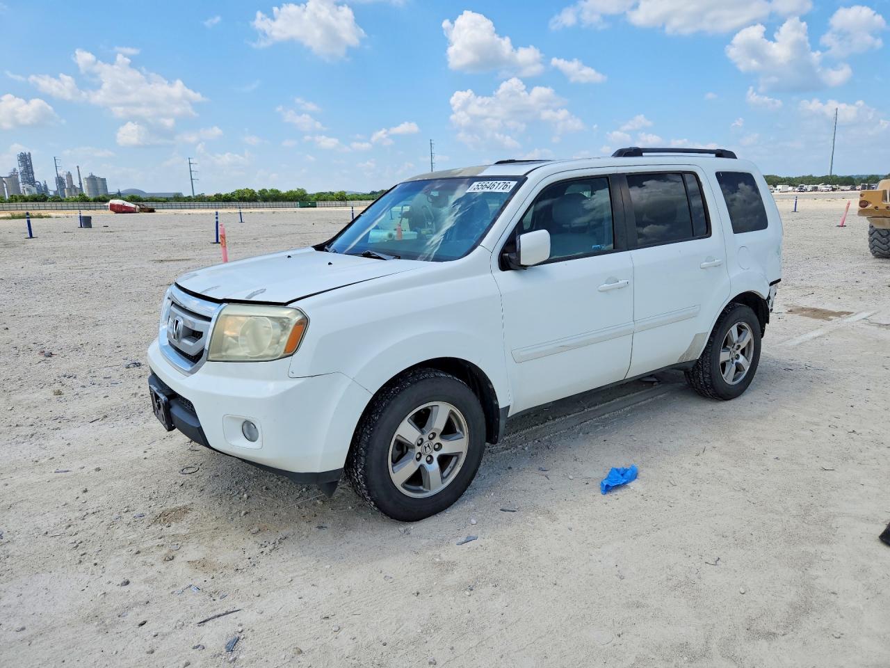 2011 Honda Pilot Exl White vin: 5FNYF4H54BB050042