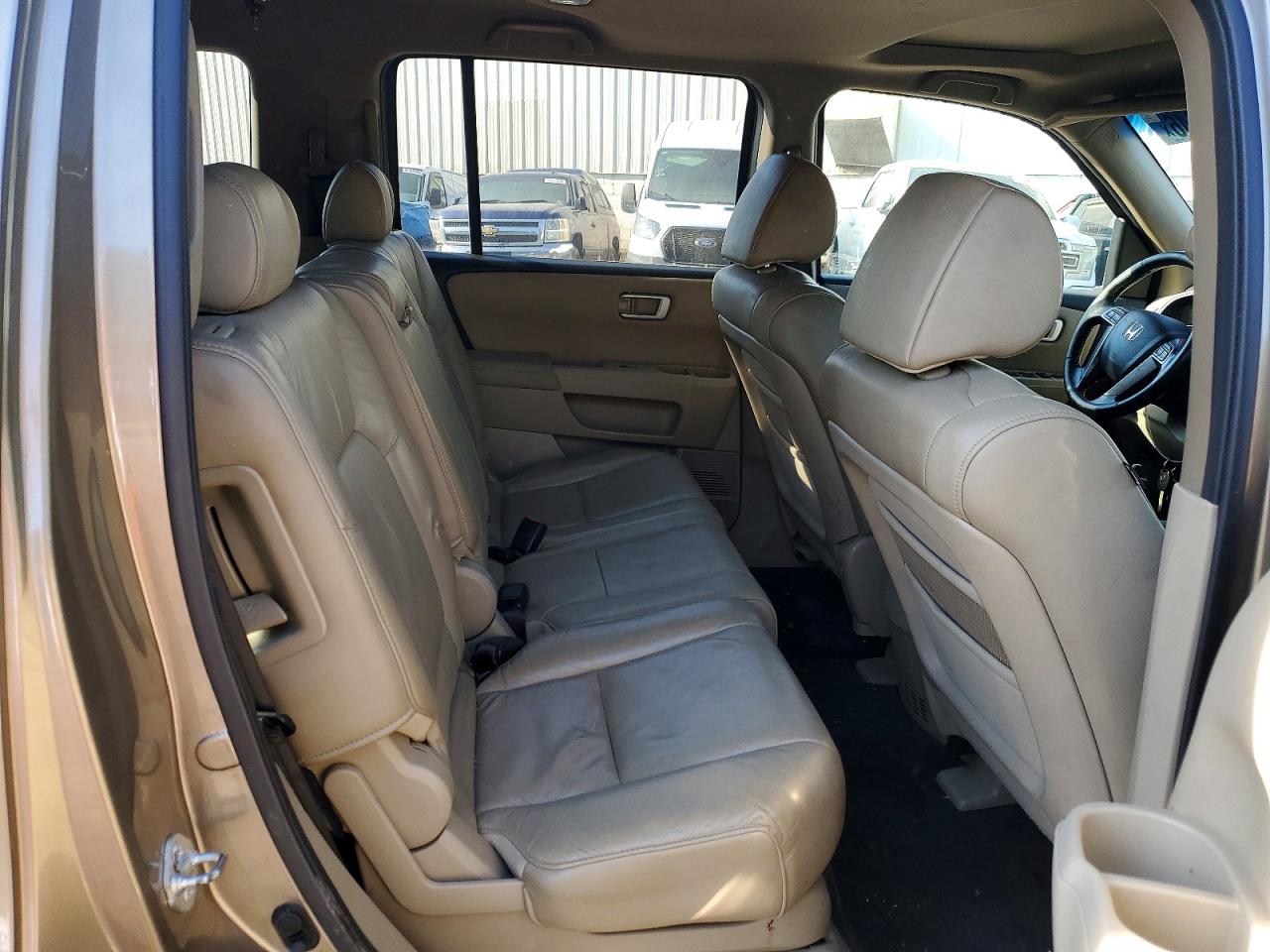 2011 Honda Pilot Exl Tan vin: 5FNYF4H54BB053085