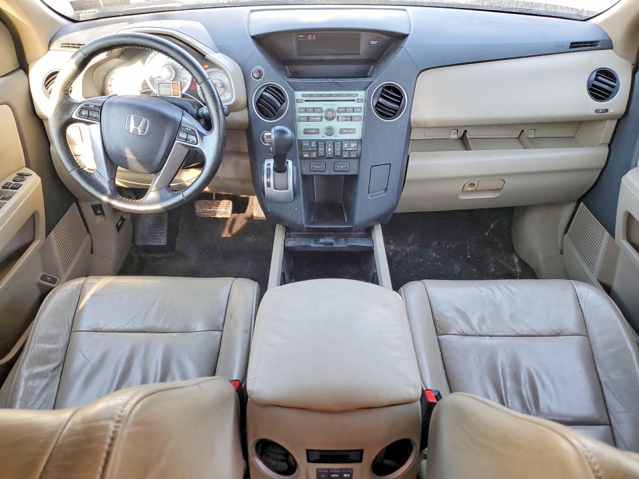 2011 Honda Pilot Exl Tan vin: 5FNYF4H54BB053085