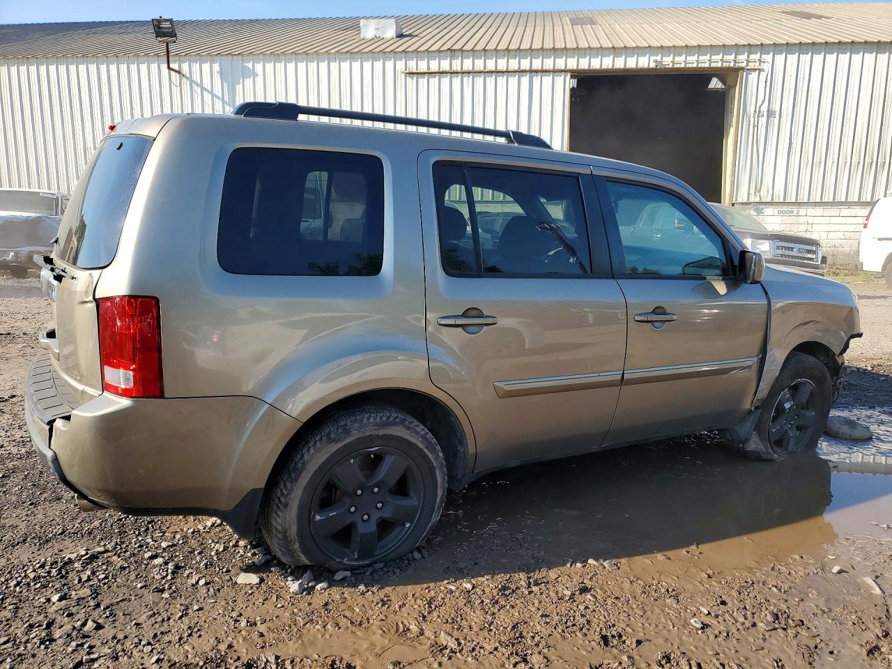 2011 Honda Pilot Exl Tan vin: 5FNYF4H54BB053085