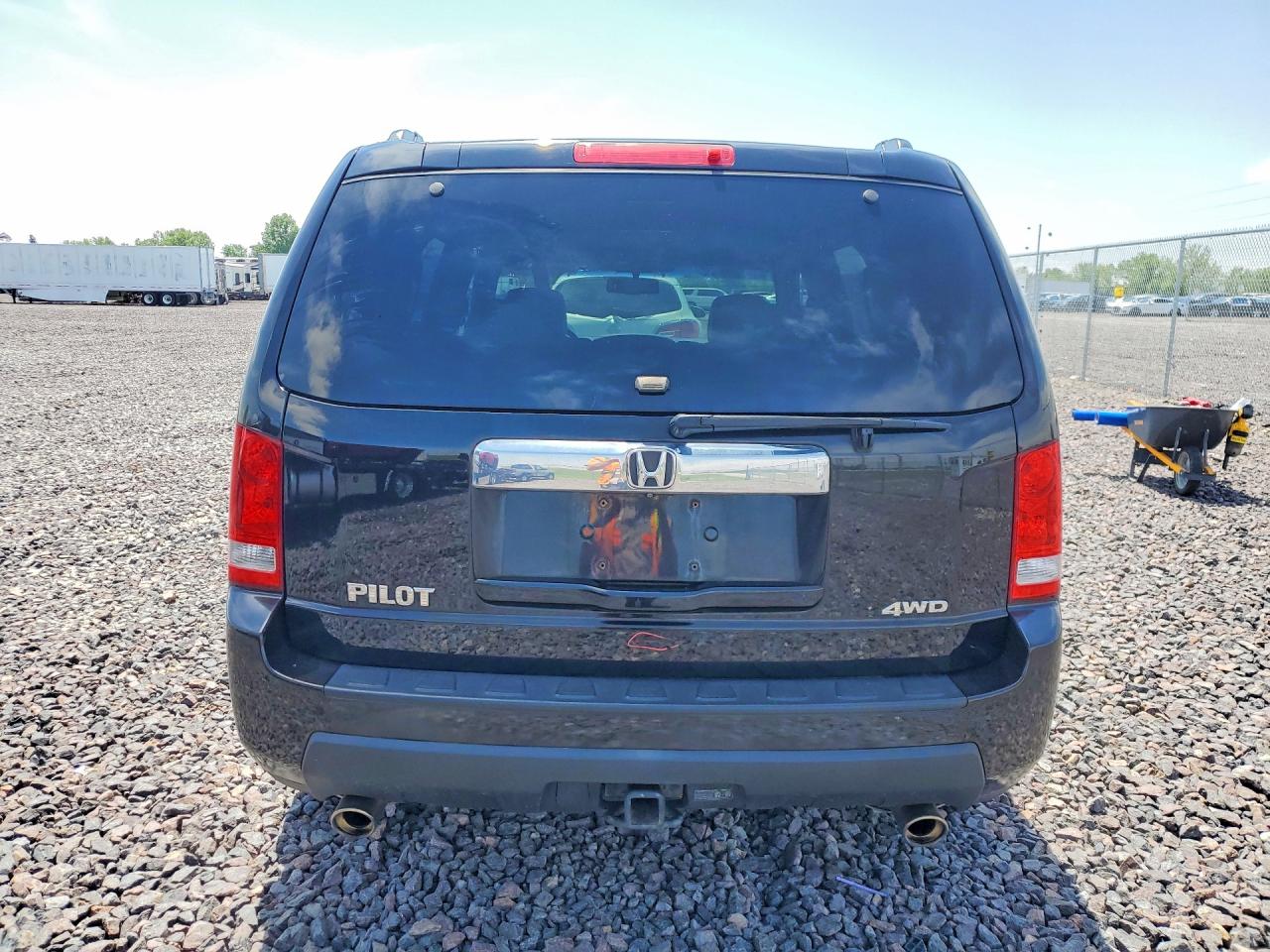 2011 Honda Pilot Exl Black vin: 5FNYF4H54BB074924