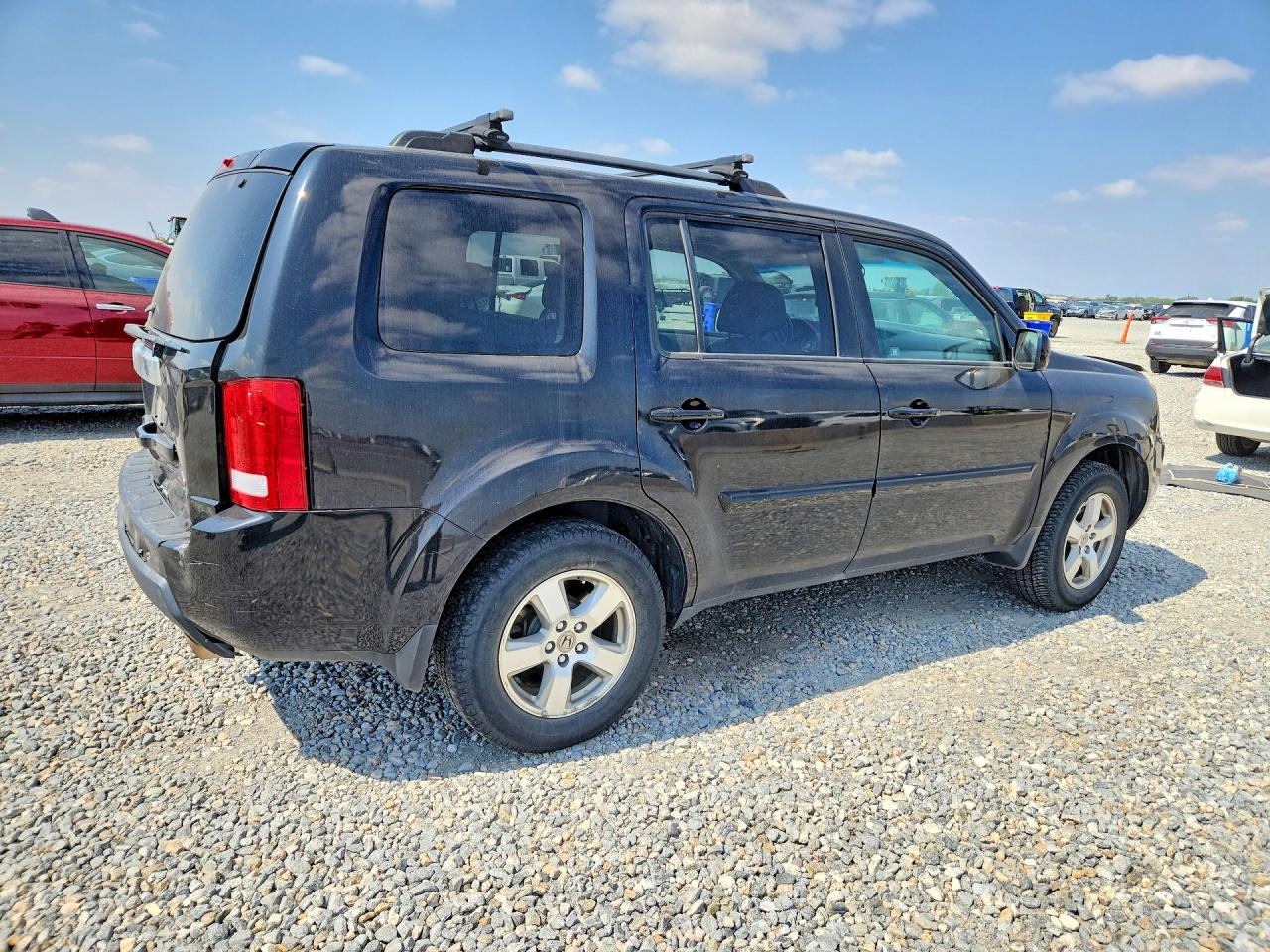 2011 Honda Pilot Exl Черный vin: 5FNYF4H54BB091030