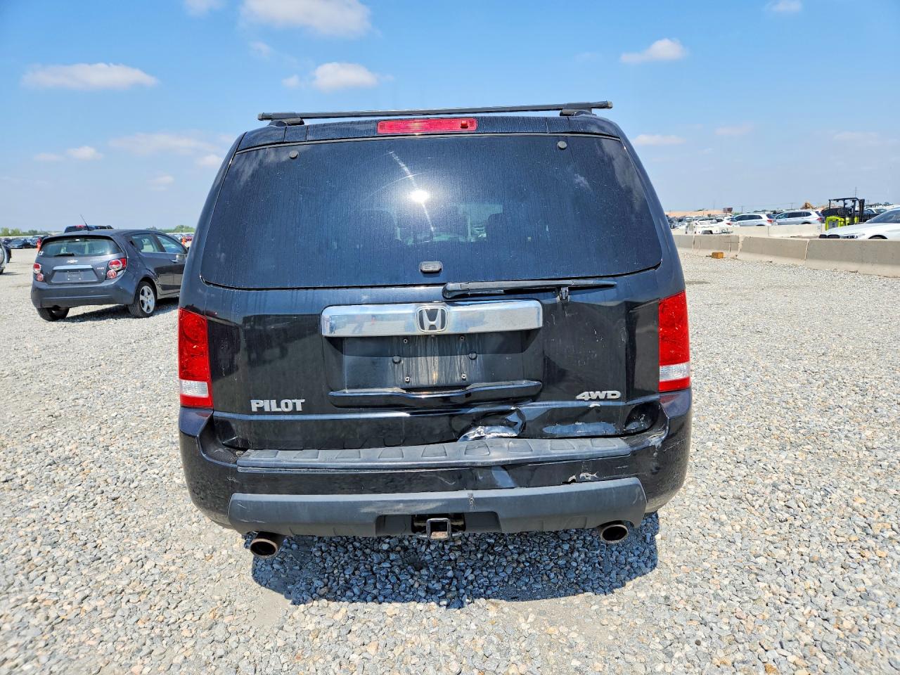2011 Honda Pilot Exl Черный vin: 5FNYF4H54BB091030