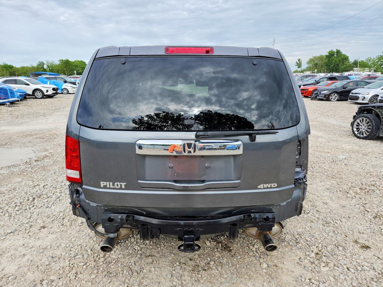 2012 Honda Pilot Exl Charcoal vin: 5FNYF4H54CB004535