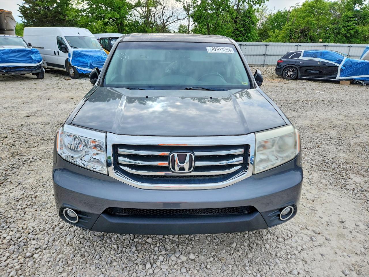2012 Honda Pilot Exl Charcoal vin: 5FNYF4H54CB004535