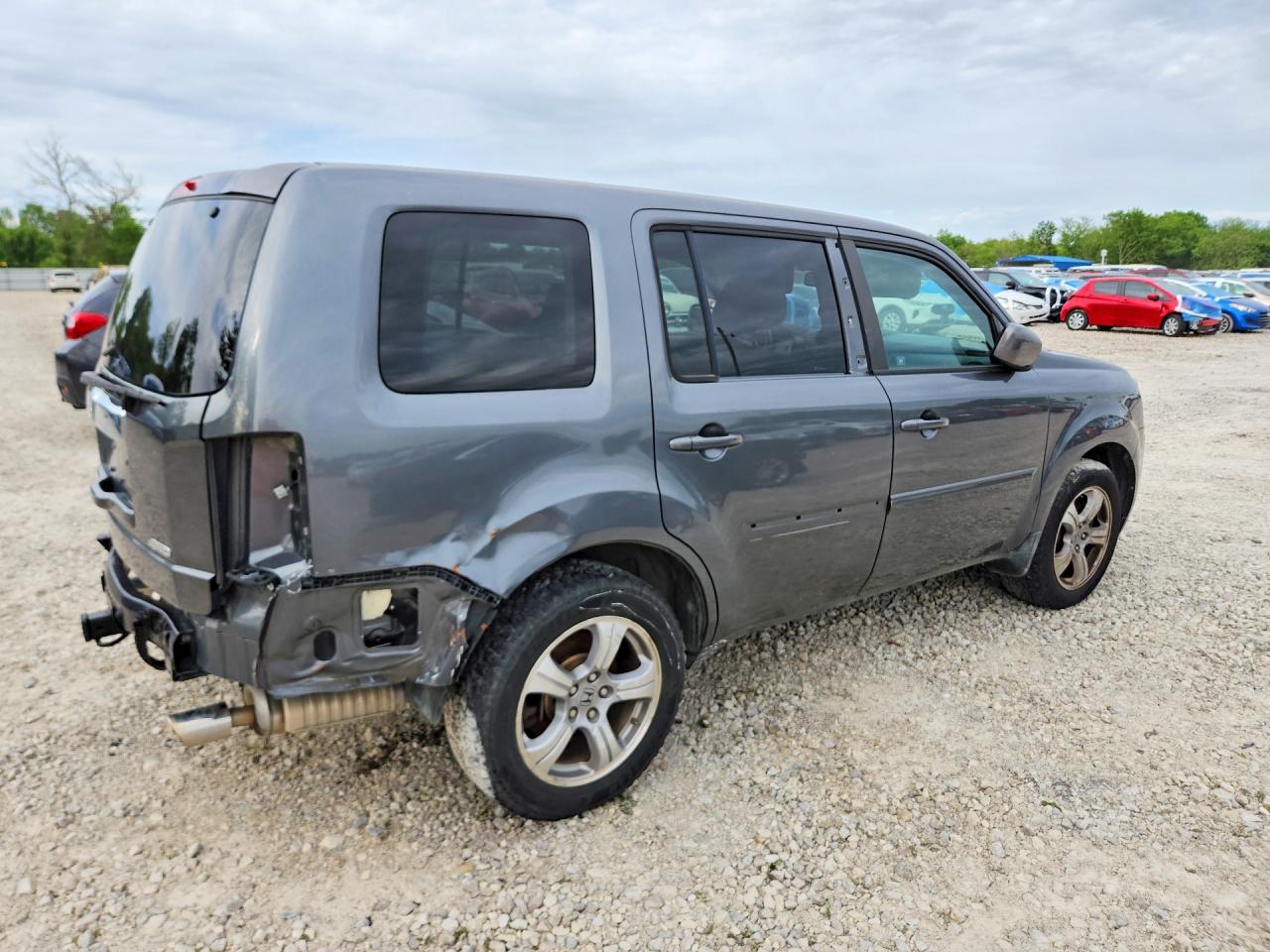 2012 Honda Pilot Exl Charcoal vin: 5FNYF4H54CB004535