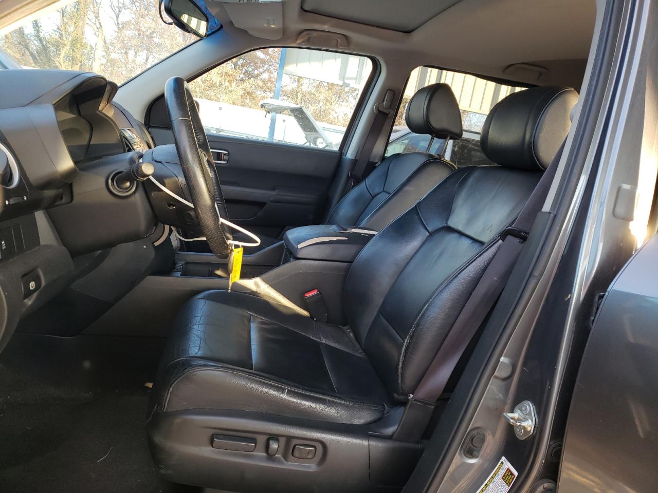 2012 Honda Pilot Exl Charcoal vin: 5FNYF4H54CB004535
