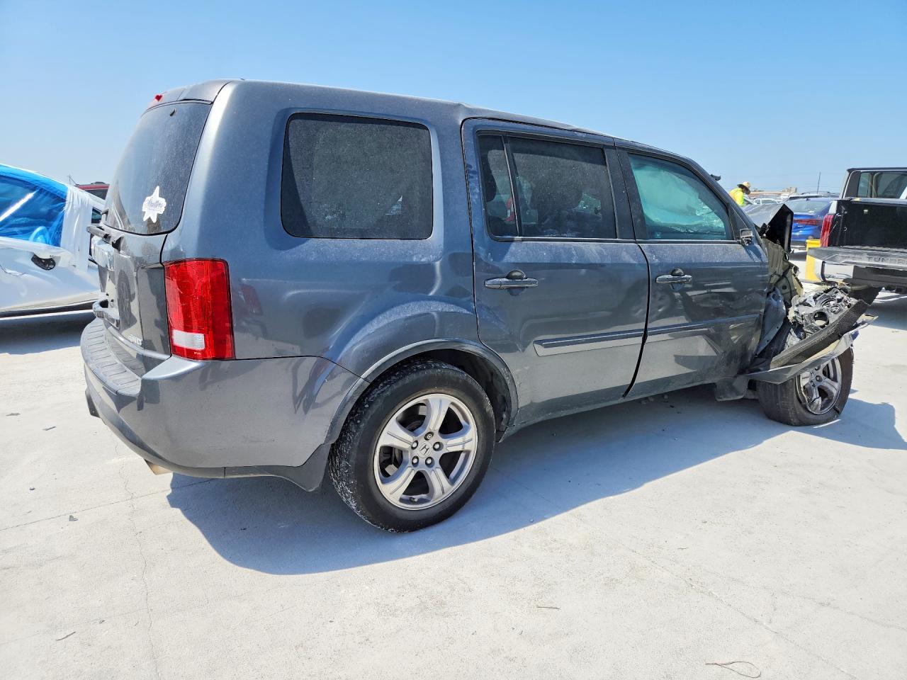 2012 Honda Pilot Exl Charcoal vin: 5FNYF4H54CB005037