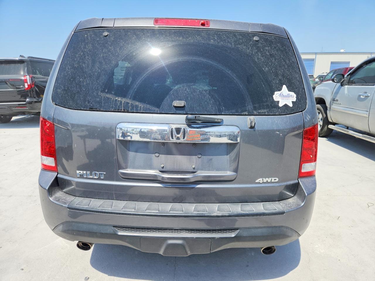 2012 Honda Pilot Exl Charcoal vin: 5FNYF4H54CB005037