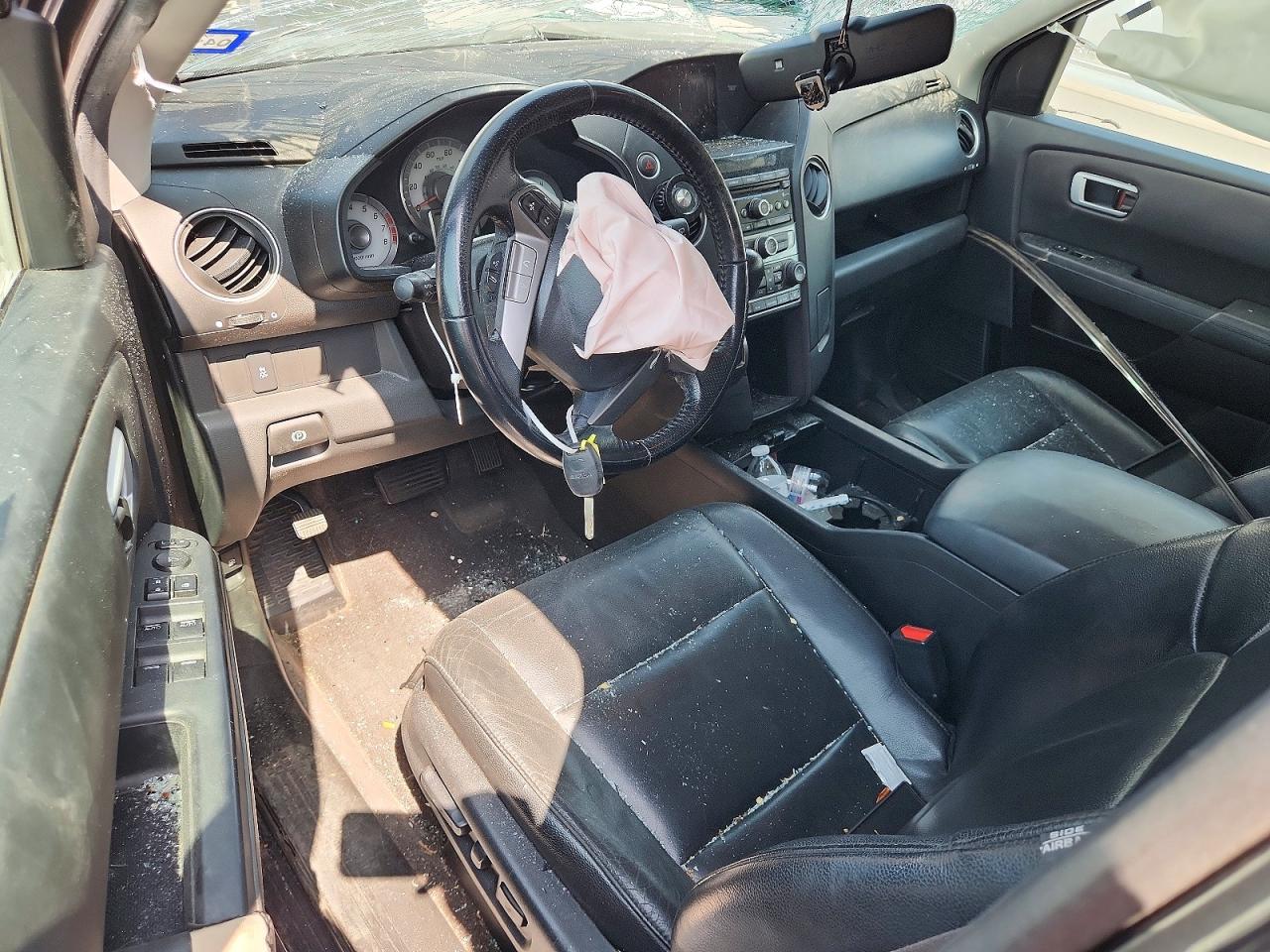 2012 Honda Pilot Exl Charcoal vin: 5FNYF4H54CB005037