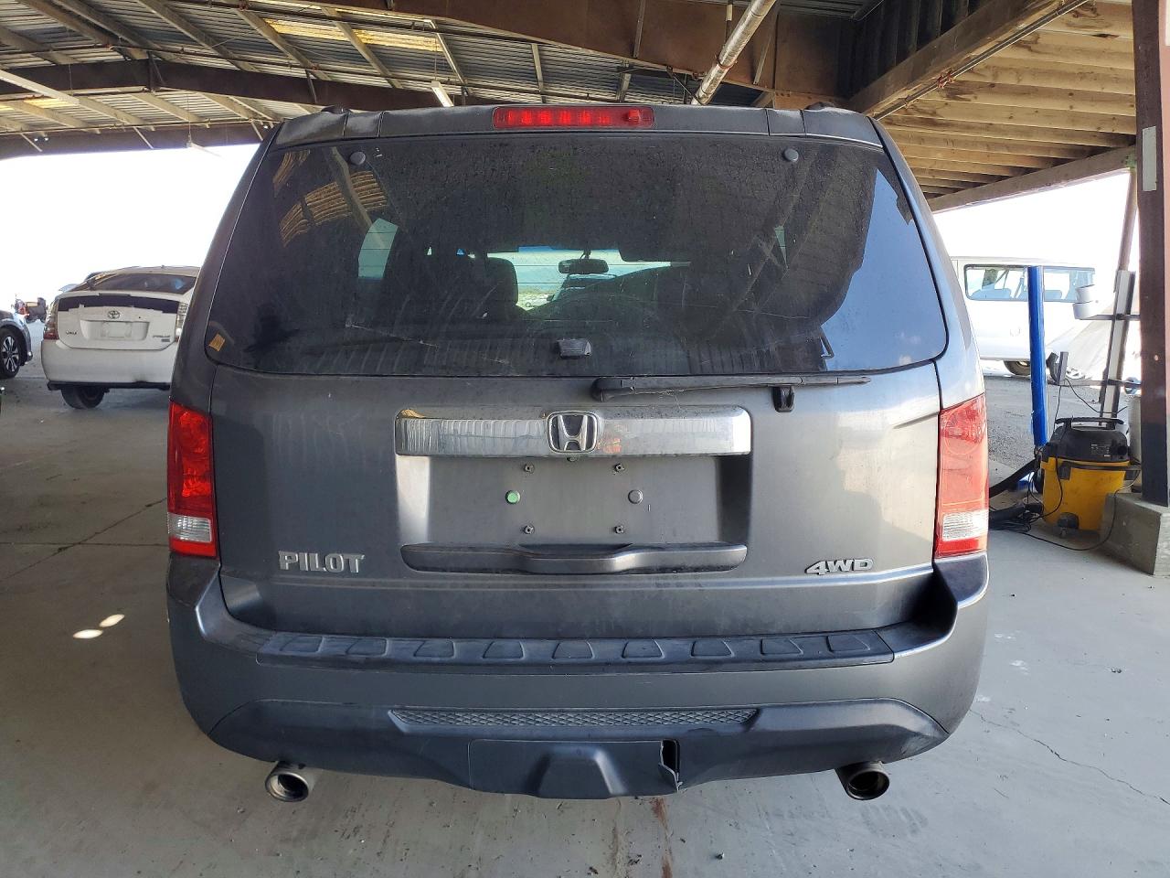 2012 Honda Pilot Exl Серый vin: 5FNYF4H54CB037065