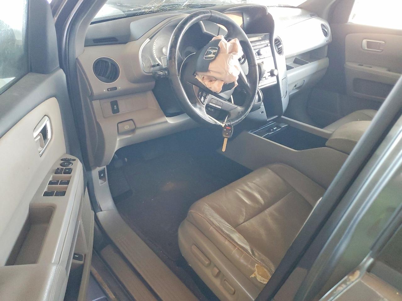 2012 Honda Pilot Exl Серый vin: 5FNYF4H54CB037065