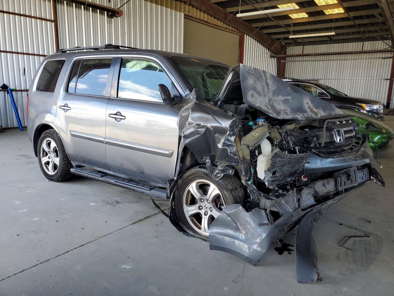 2012 Honda Pilot Exl Серый vin: 5FNYF4H54CB037065