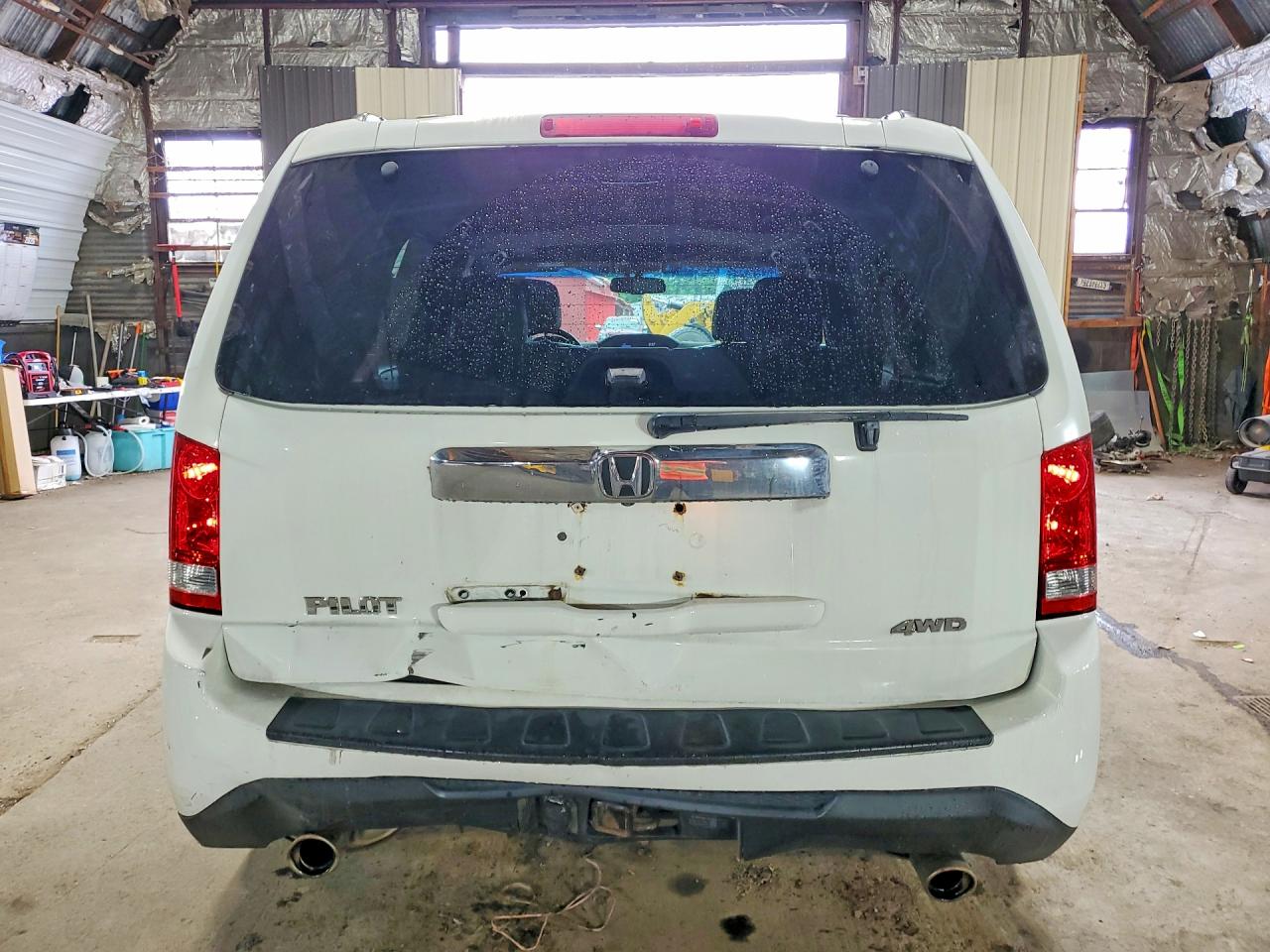 2012 Honda Pilot Exl White vin: 5FNYF4H54CB037518