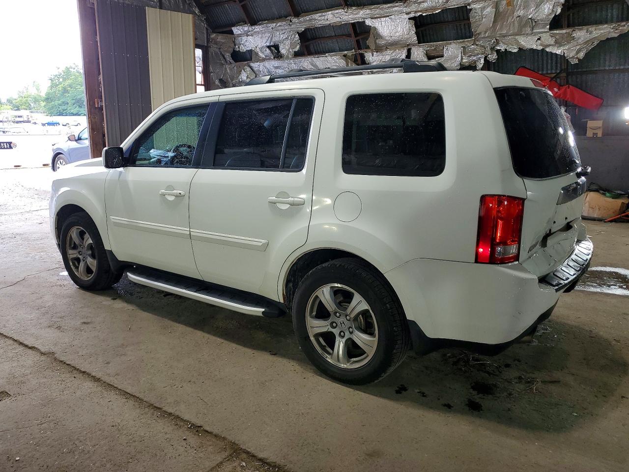 2012 Honda Pilot Exl White vin: 5FNYF4H54CB037518