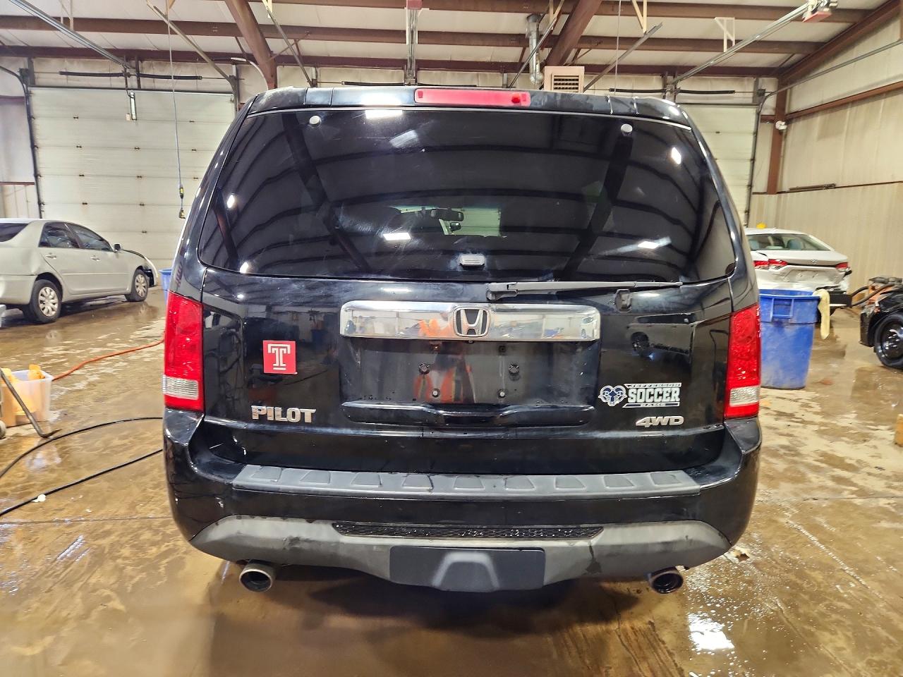2012 Honda Pilot Exl Black vin: 5FNYF4H54CB047093
