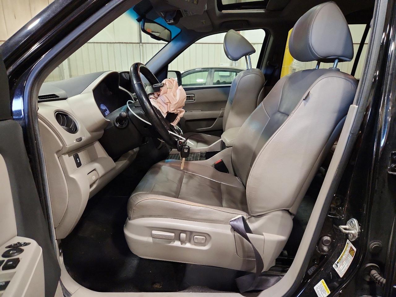 2012 Honda Pilot Exl Black vin: 5FNYF4H54CB047093