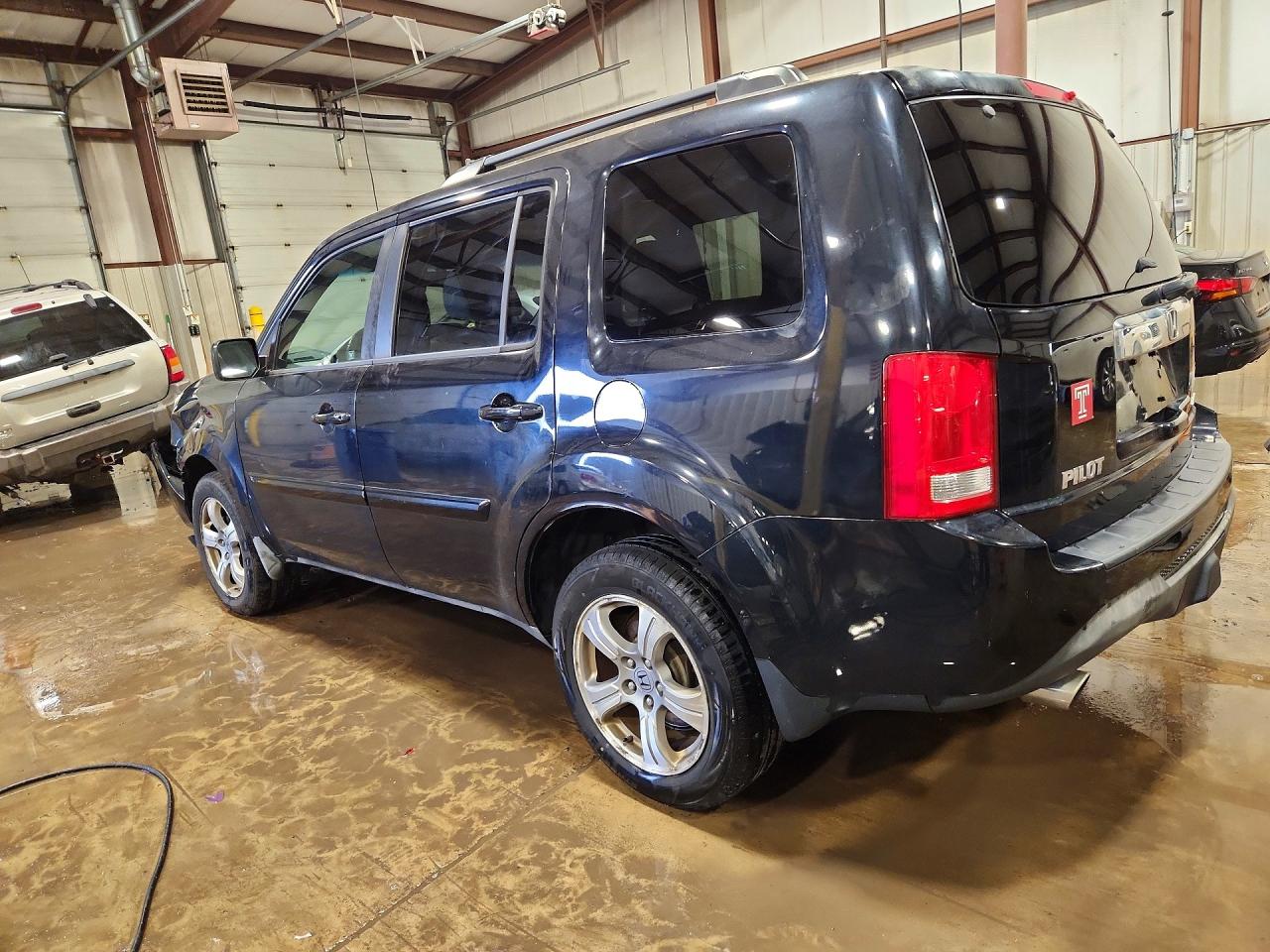 2012 Honda Pilot Exl Black vin: 5FNYF4H54CB047093