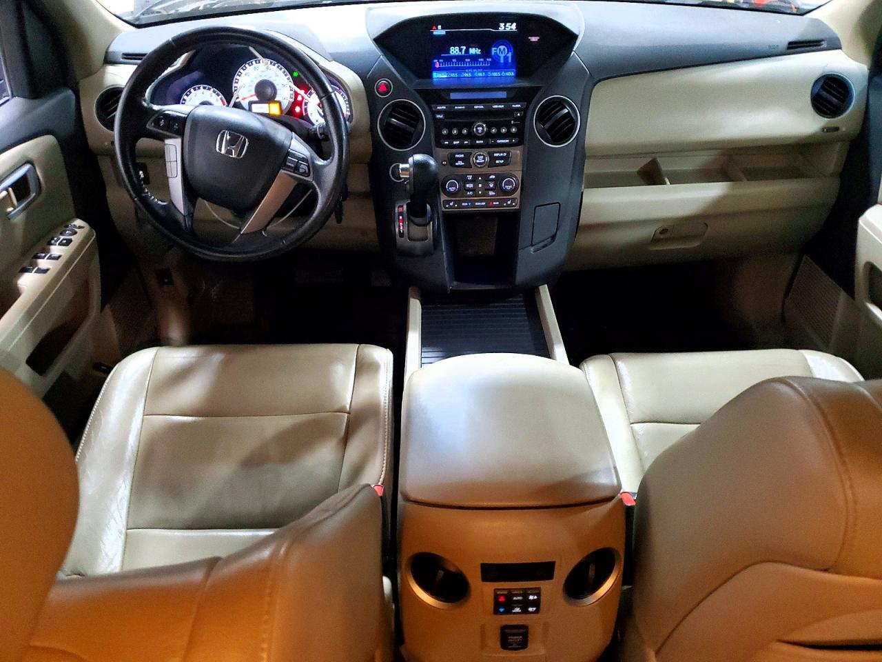 2012 Honda Pilot Exl Черный vin: 5FNYF4H54CB083091