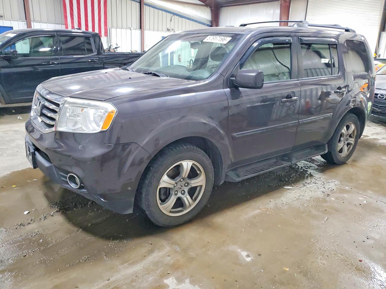 2012 Honda Pilot Exl Черный vin: 5FNYF4H54CB083091