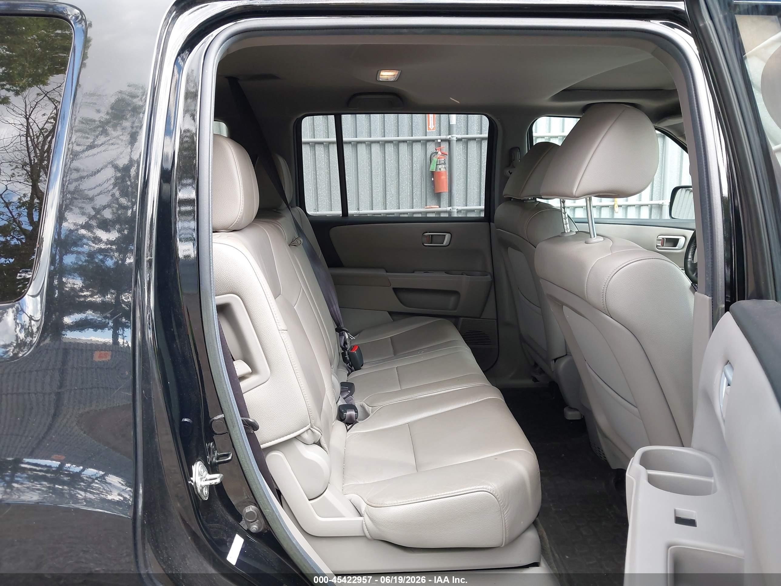 2013 Honda Pilot Ex-l Черный vin: 5FNYF4H54DB027220