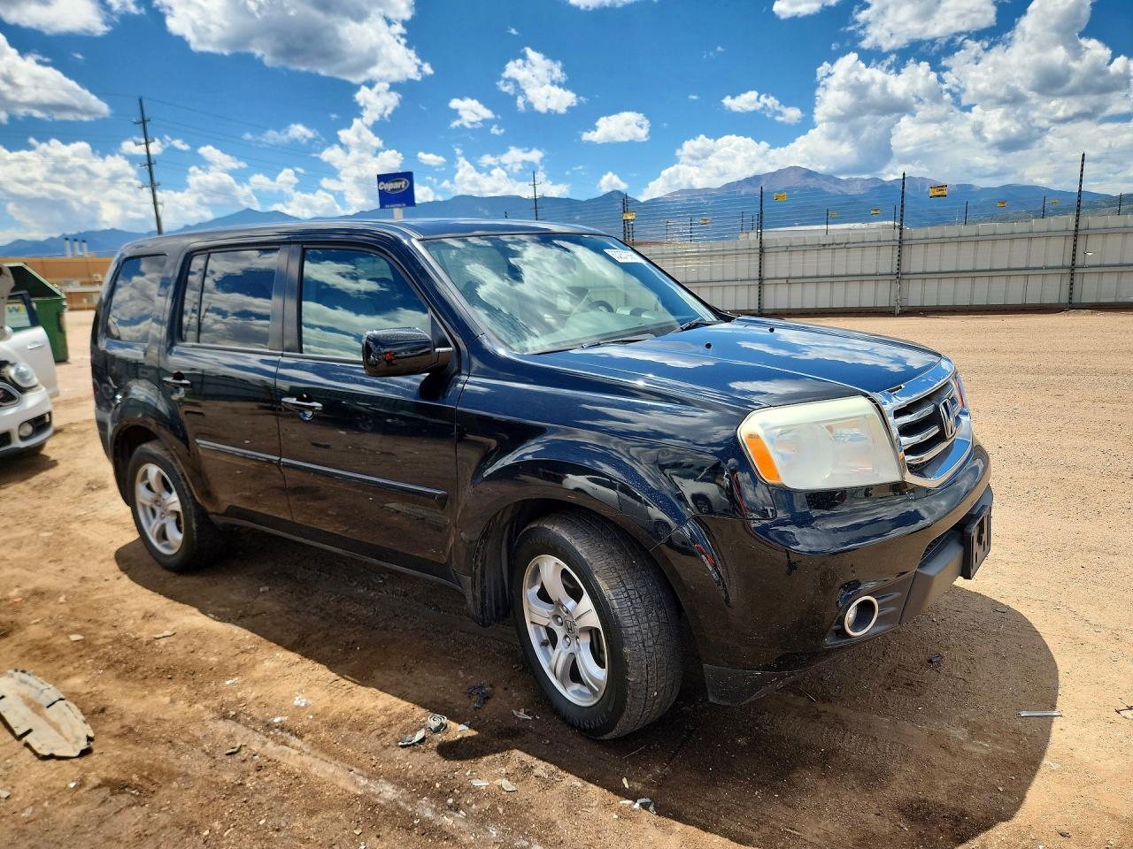 2013 Honda Pilot Exl Черный vin: 5FNYF4H54DB032546